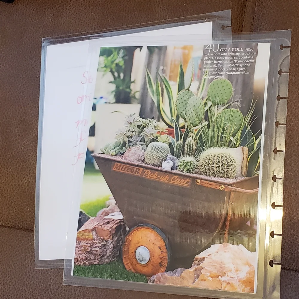 Homemade cover for your Classic size Disc Bound Planner Stacy